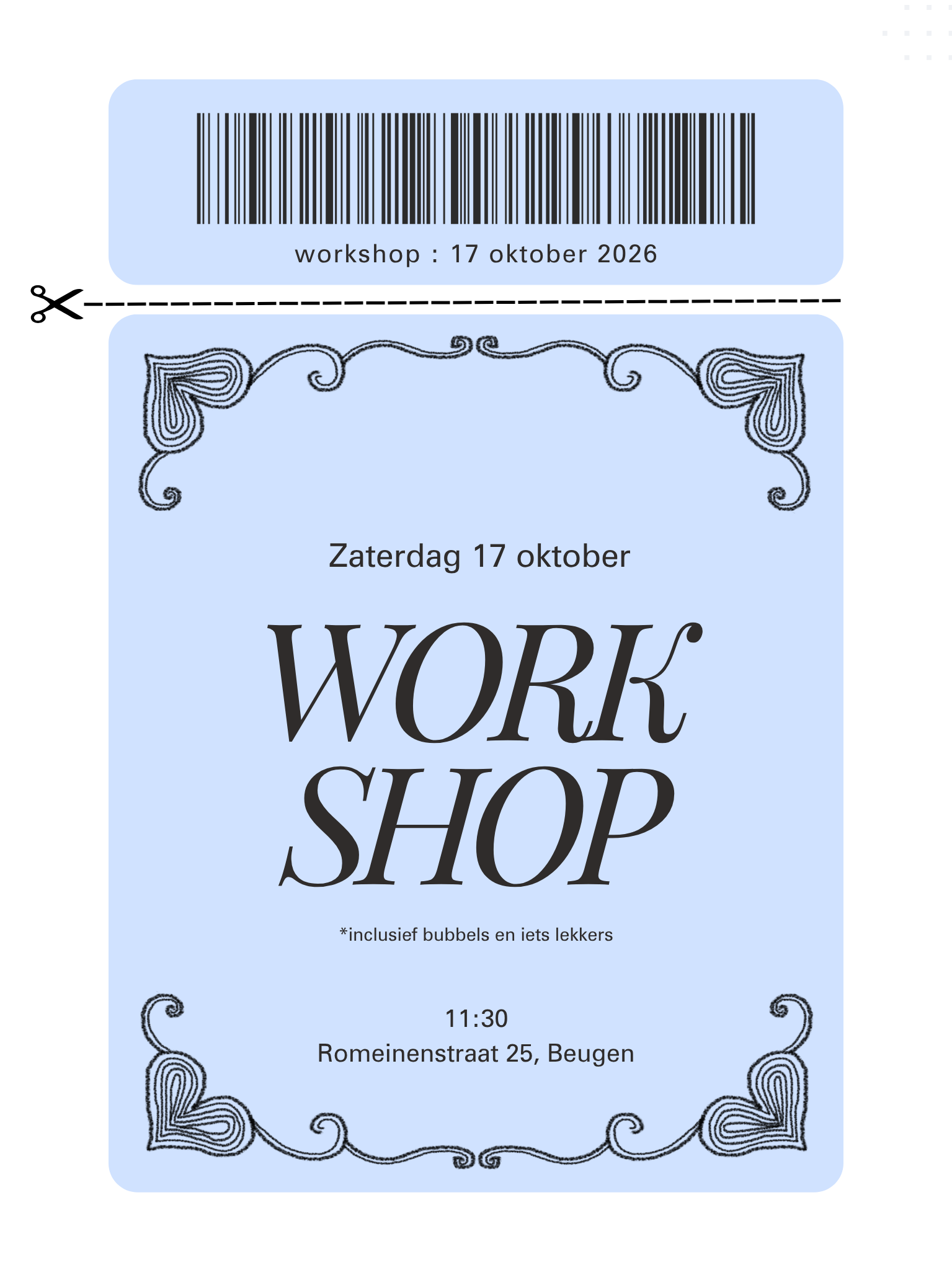 Workshop 17 oktober