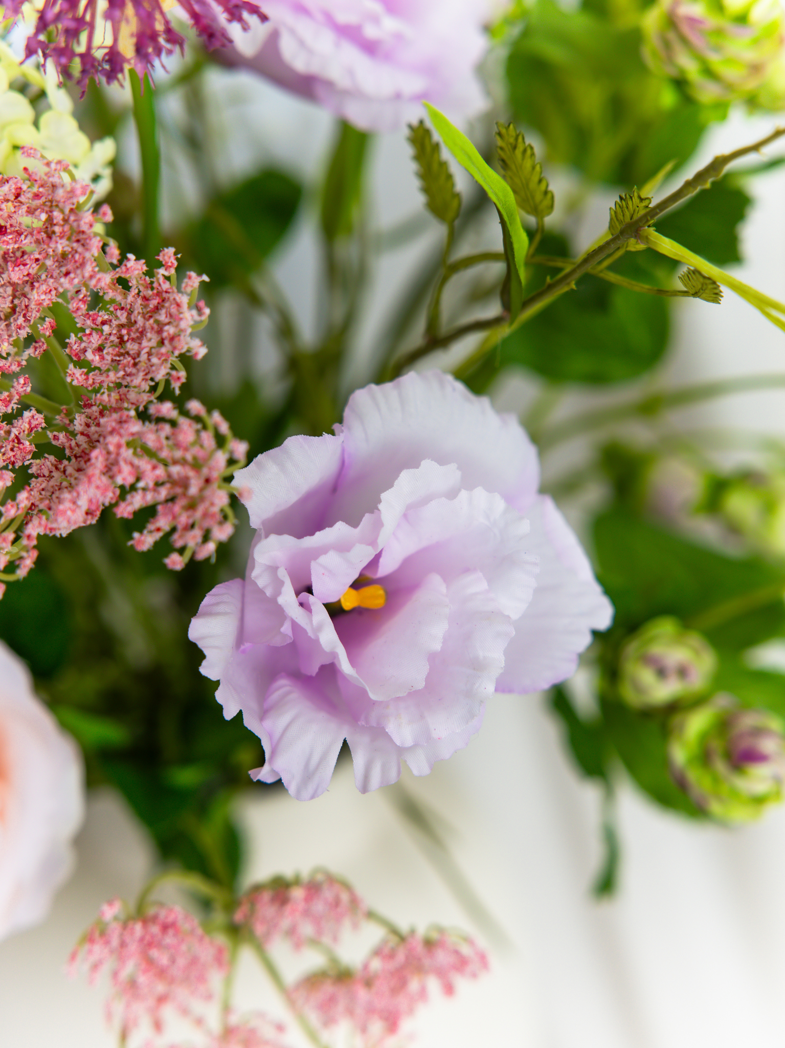 Lisianthus bloem lila