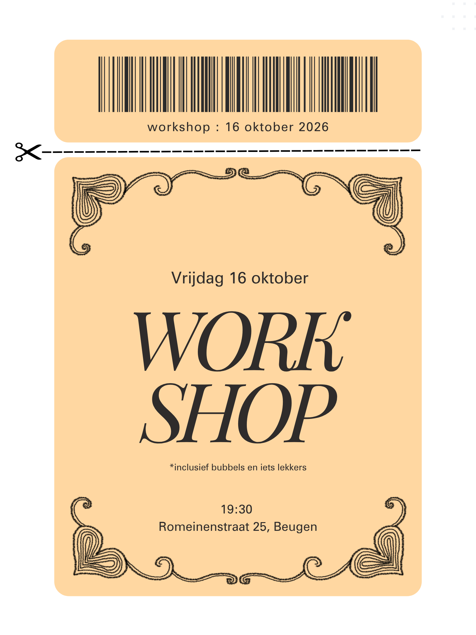 Workshop 16 oktober