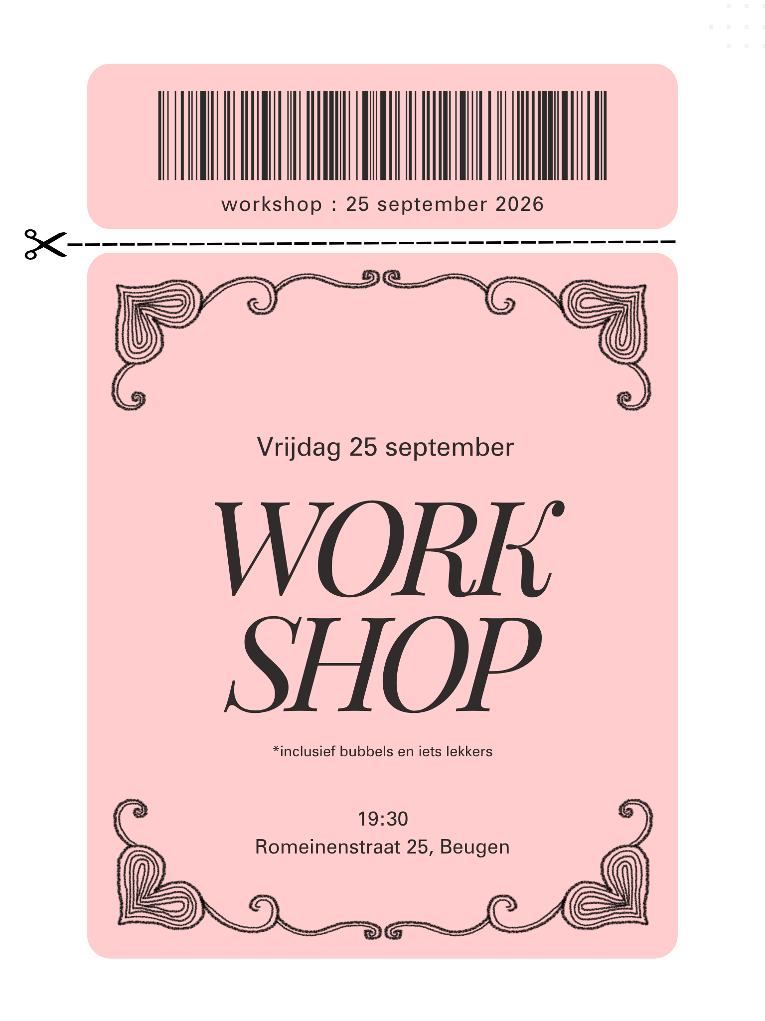 Workshop 25 september