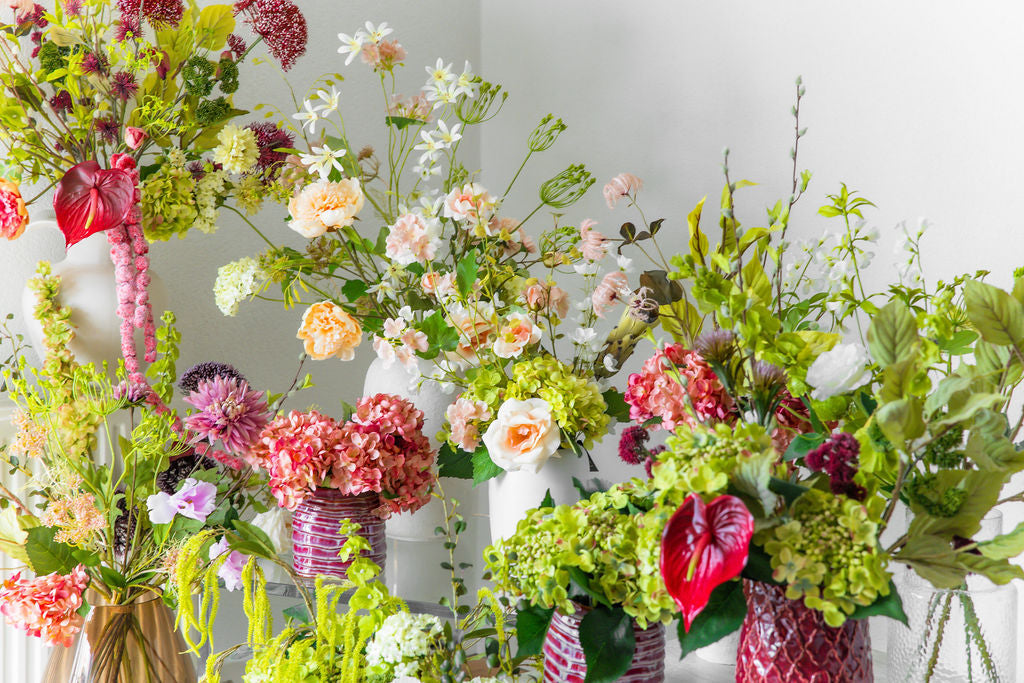 Waarom zijden bloemen de slimme keuze zijn voor je interieur