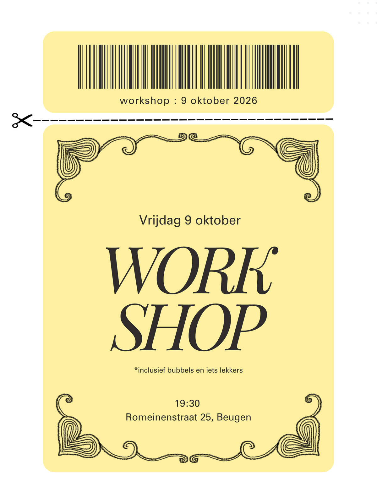 Workshop 9 oktober