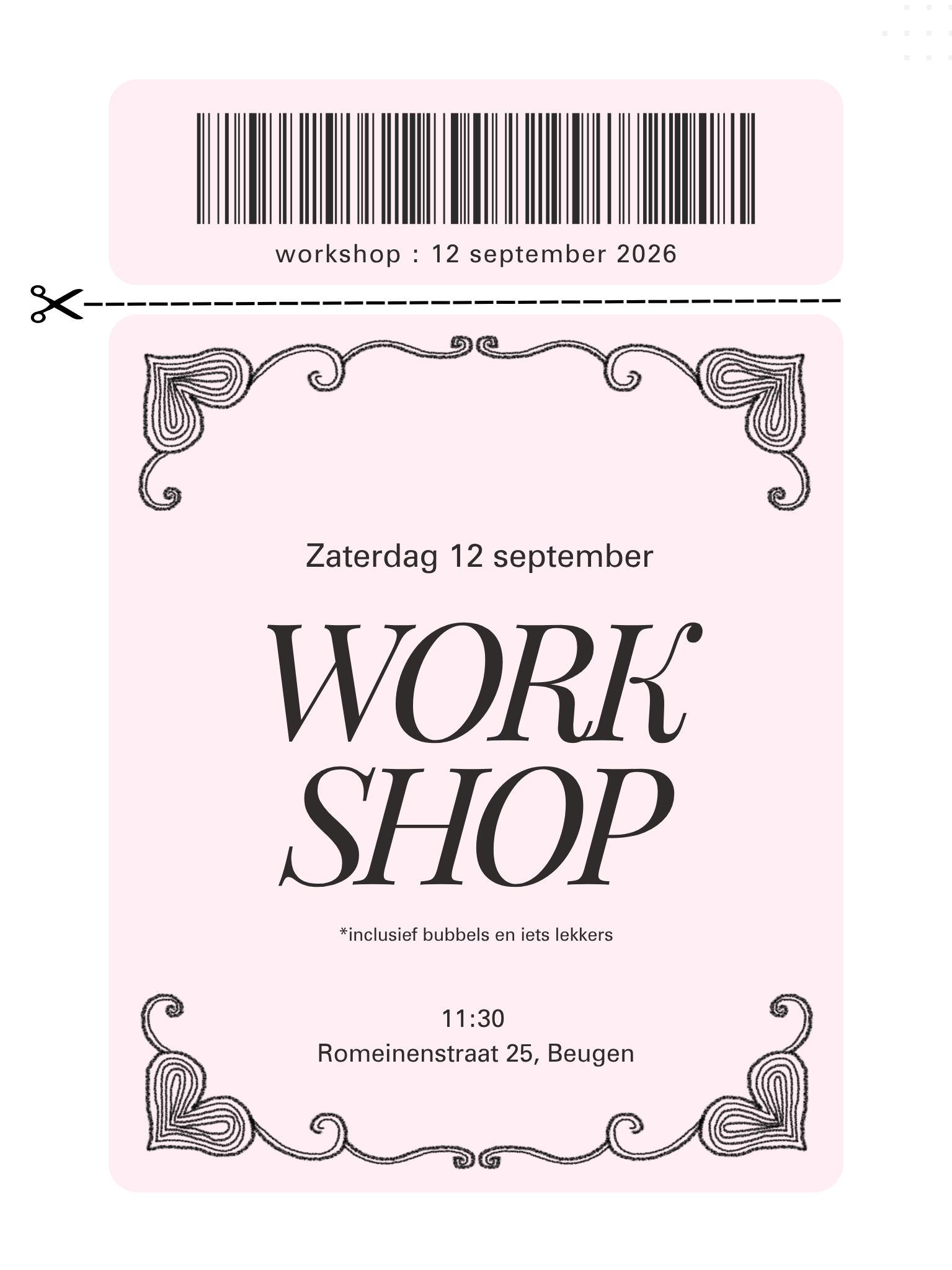 Workshop 12 september