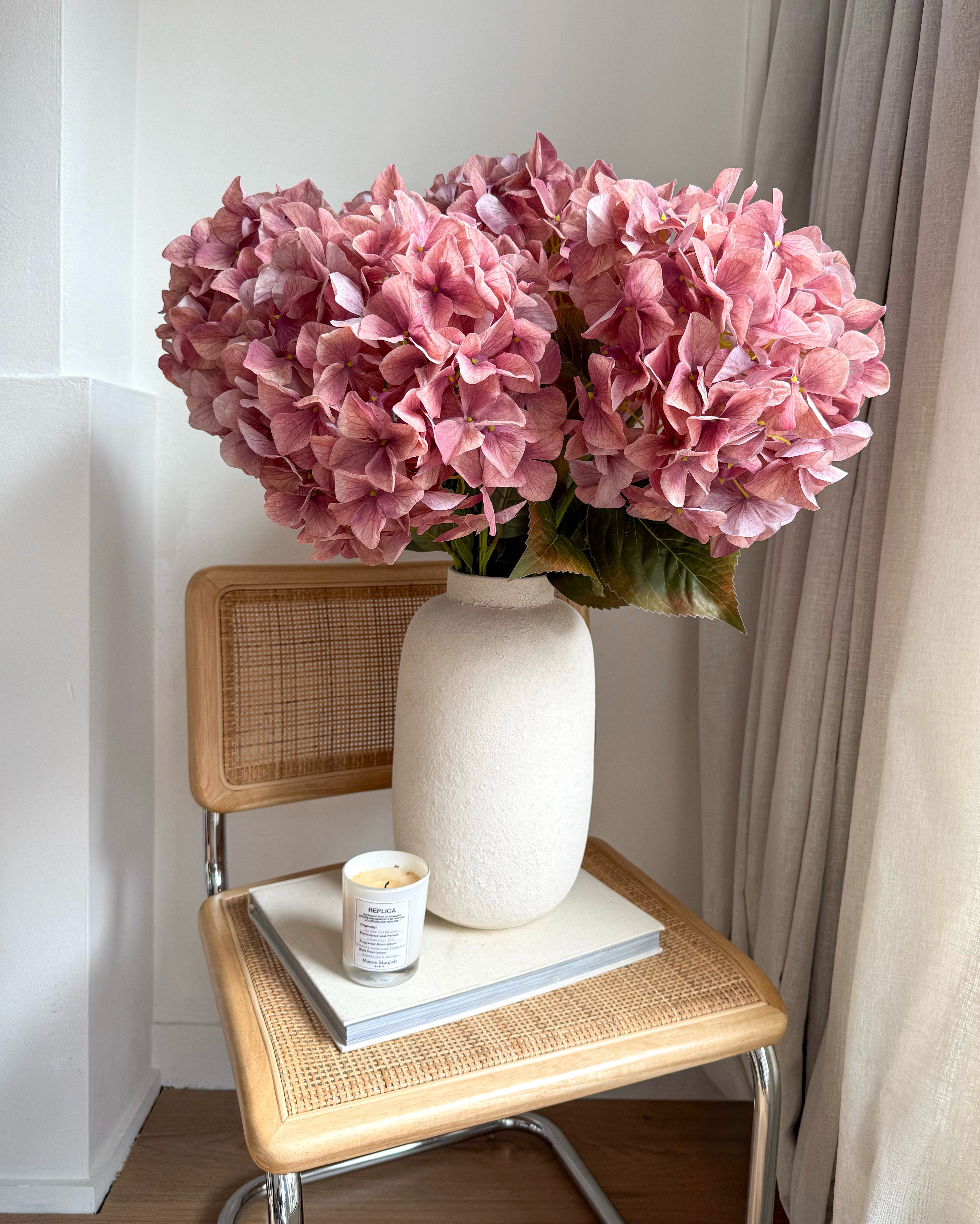 Hortensia oud roze